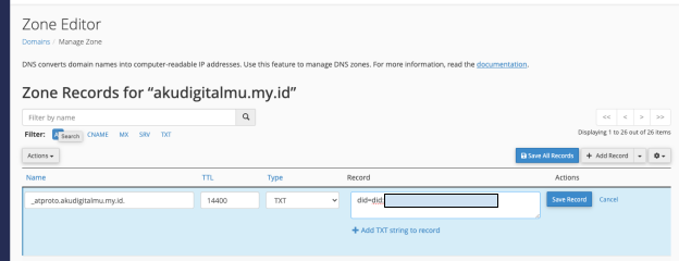 Cara Custom Domain di Bluesky Social