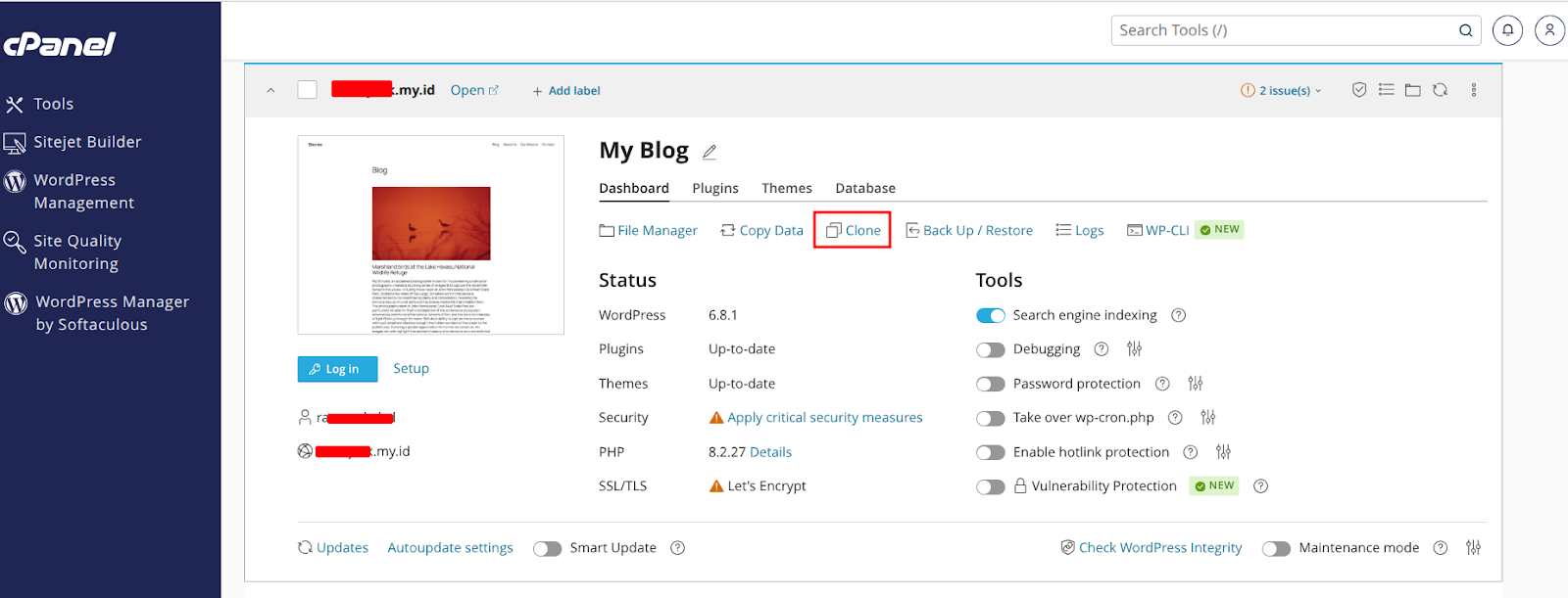 Tutorial Cloning WordPress di cPanel Hosting