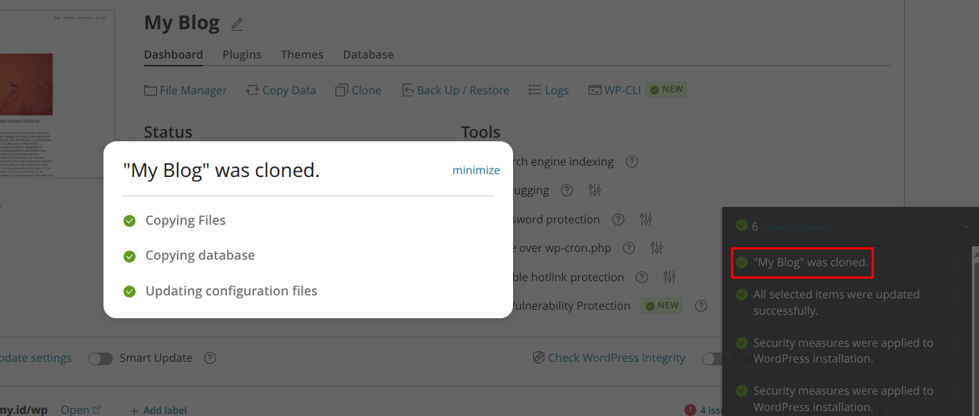 Tutorial Cloning WordPress di cPanel Hosting