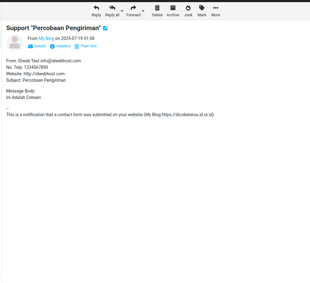 Cara Memasang Plugin Contact Form WordPress