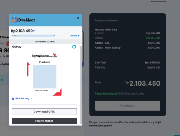 Cara Pembayaran Menggunakan GoPay