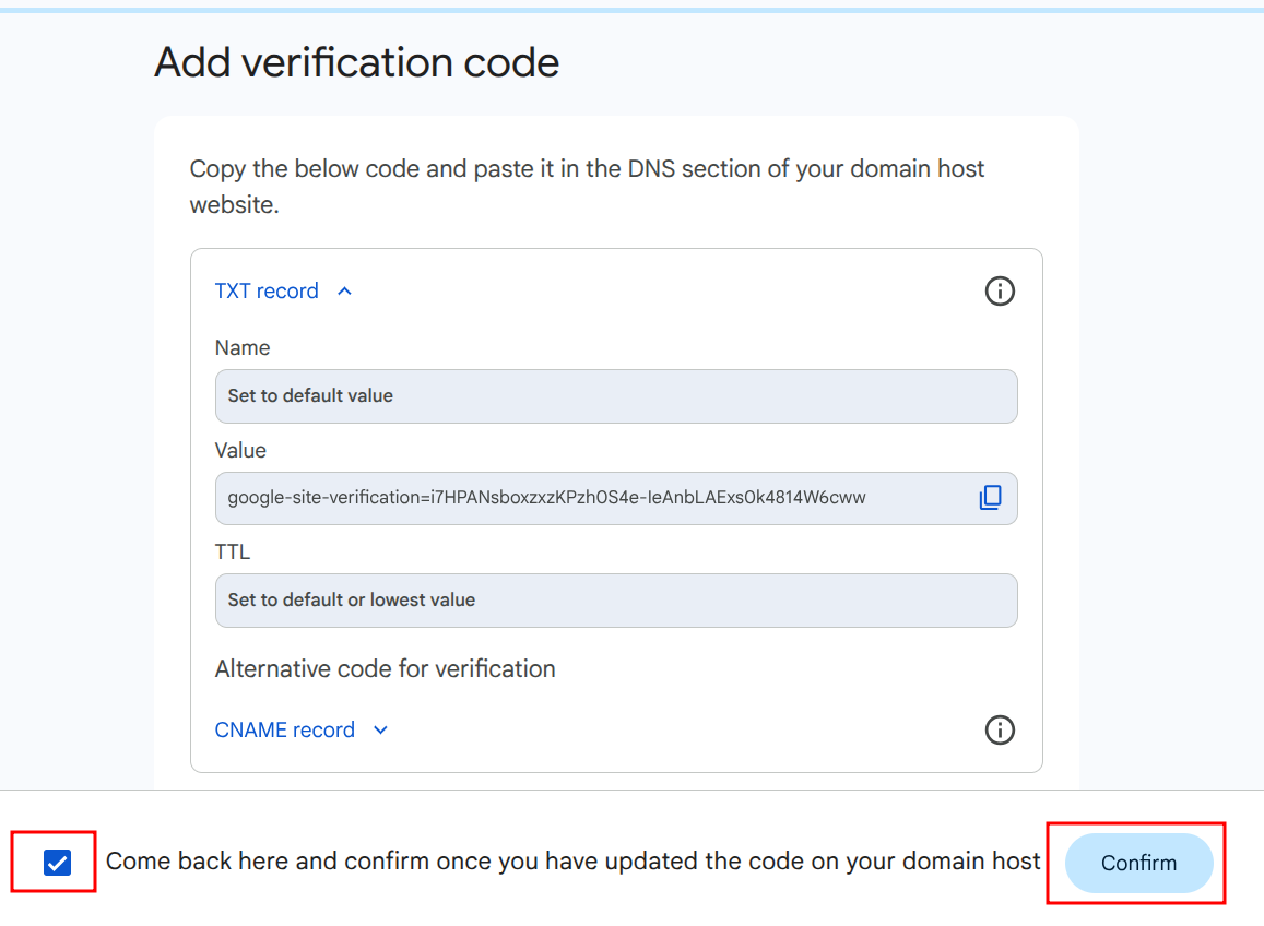 Cara Verifikasi Domain Google Workspace di cPanel