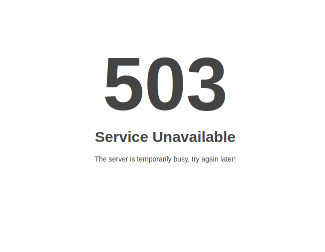 Cara Mengatasi Error 503