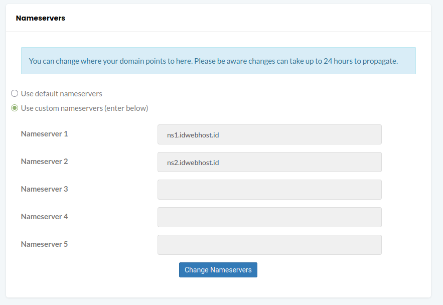 cara custom domain di Vercel