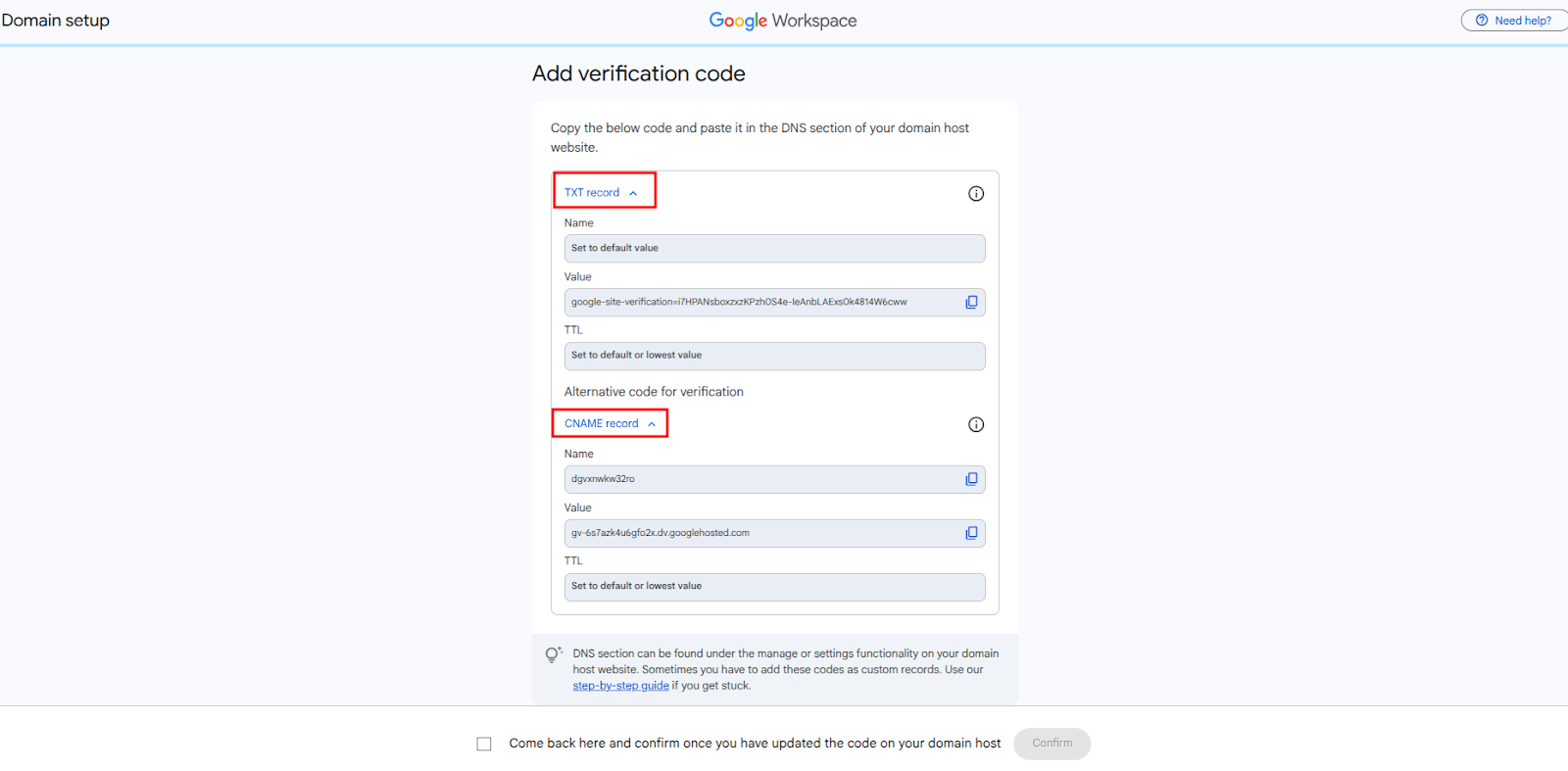 Cara Verifikasi Domain Google Workspace di cPanel
