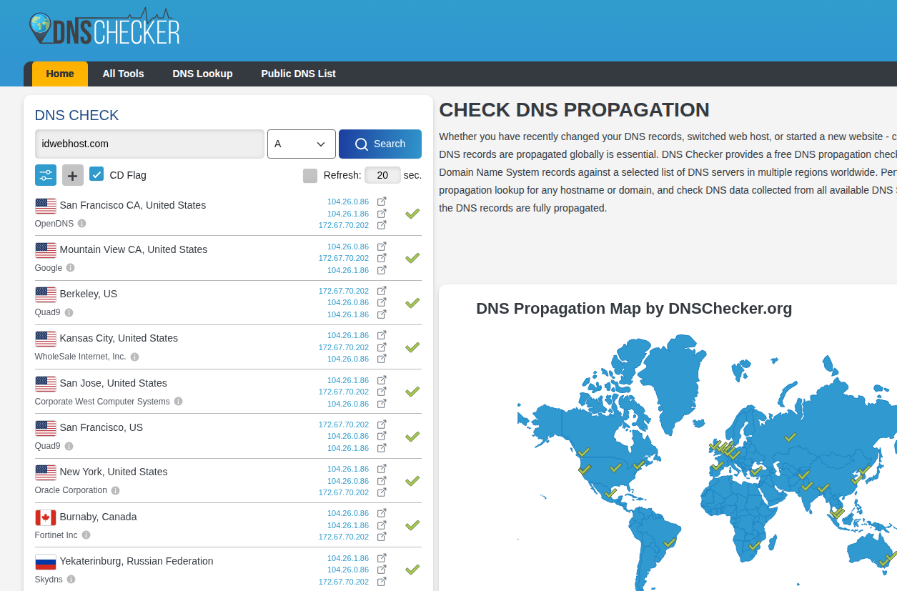 Cara Cek Resolve DNS Domain