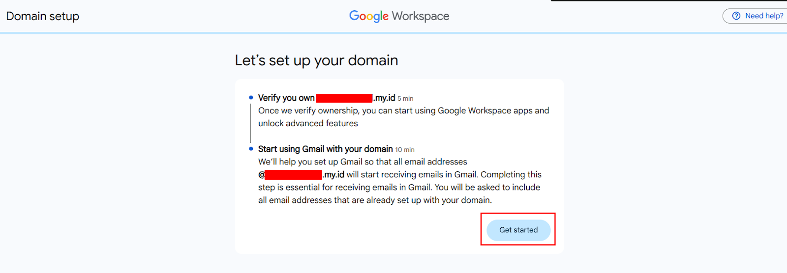 Cara Verifikasi Domain Google Workspace di cPanel