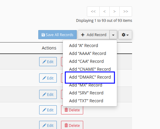 Cara Membuat DMARC di cPanel