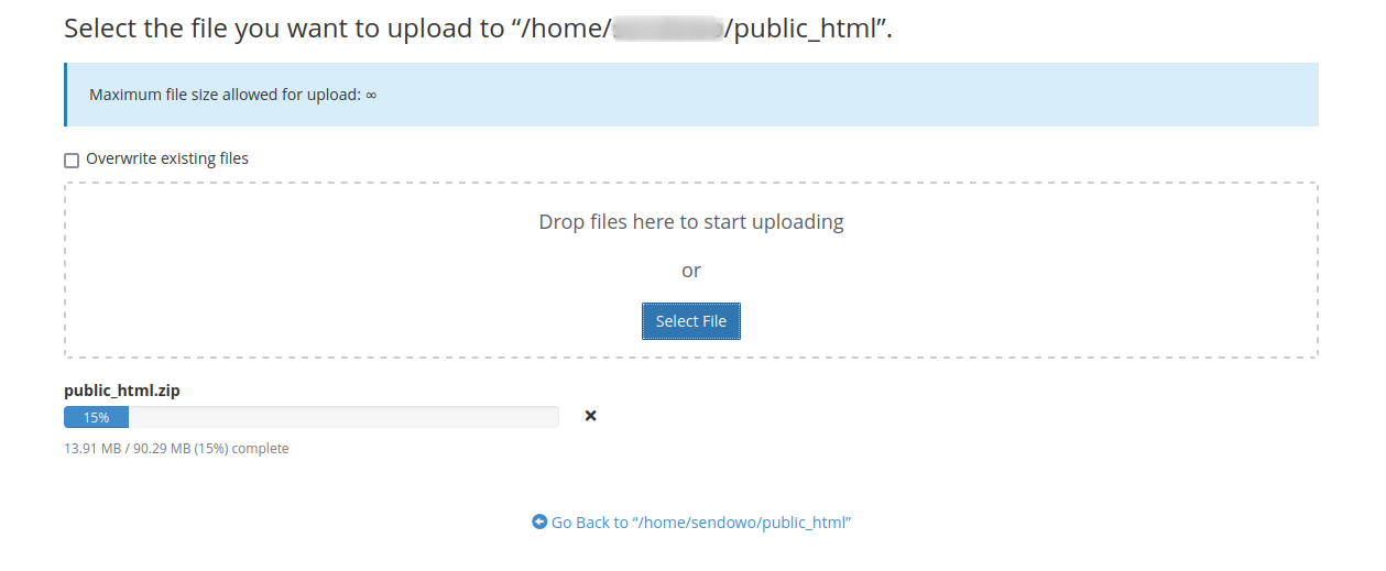 Panduan Manual Restore Backup Website via cPanel 