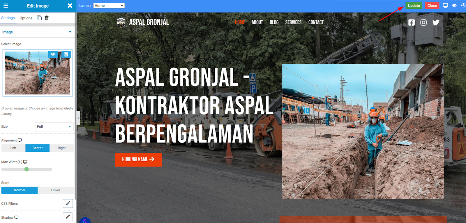 cara bikin website pakai SitePad AI Builder