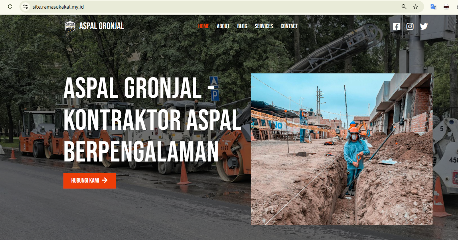 cara bikin website pakai SitePad AI Builder