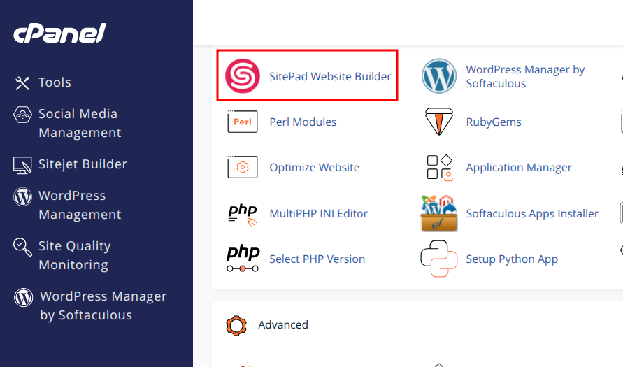 cara bikin website pakai SitePad AI Builder