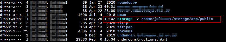 panduan membuat Symlink di cPanel hosting