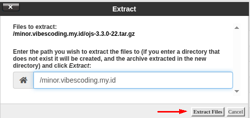 Upgrade Minor OJS 3.3.0.15 ke 3.3.0.22 Manual