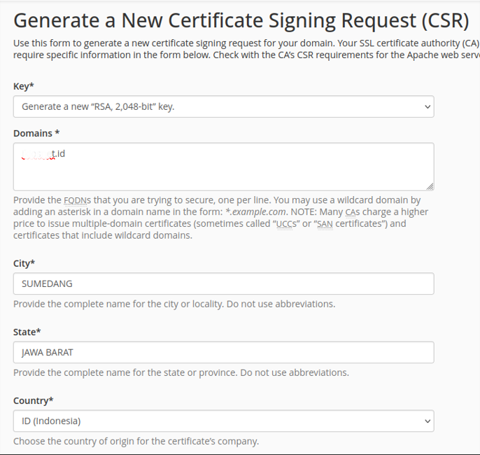 Cara Pasang SSL di Member Area IDwebhost Baru