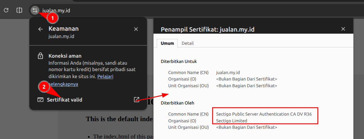 Cara Instal Custom SSL di aaPanel