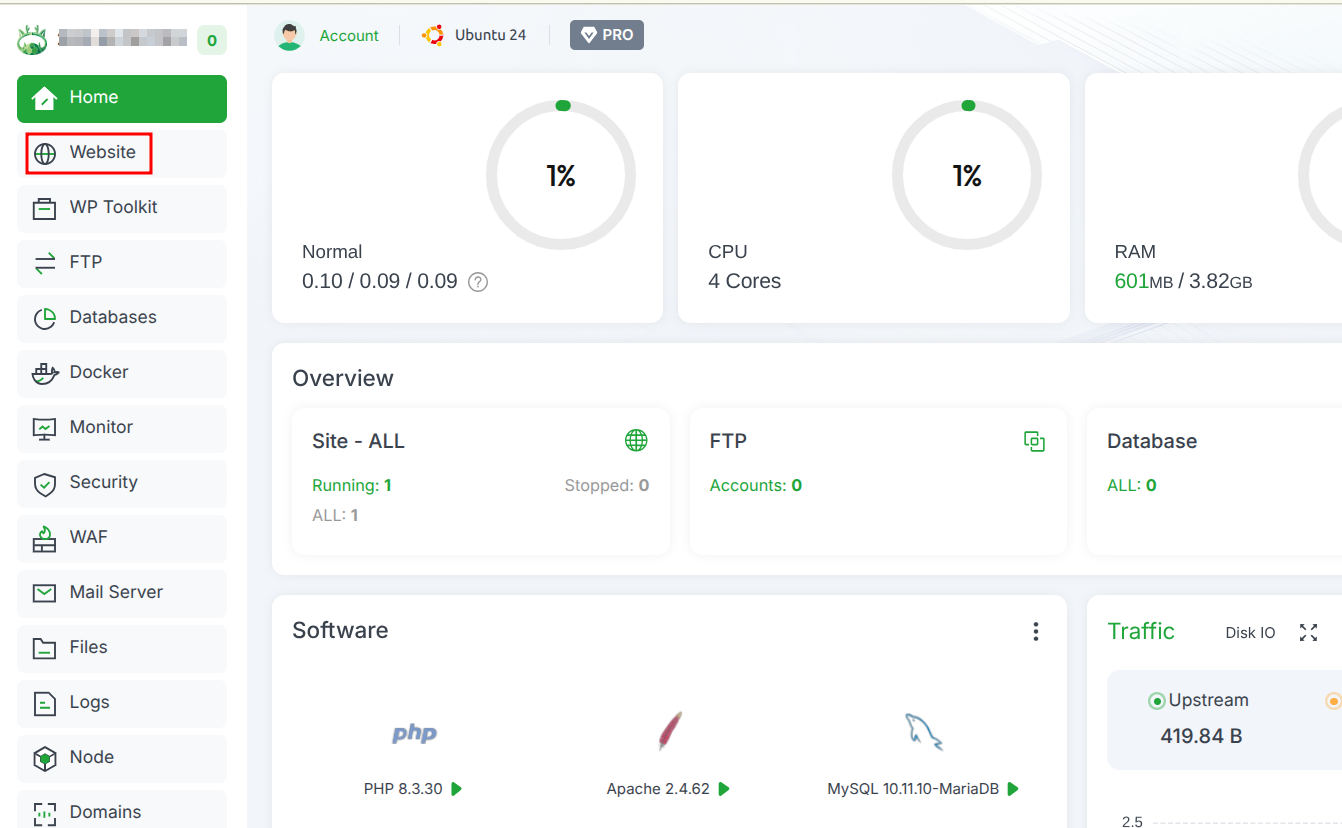 Cara Instal Custom SSL di aaPanel