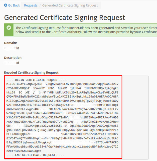 Cara Pasang SSL di Member Area IDwebhost Baru