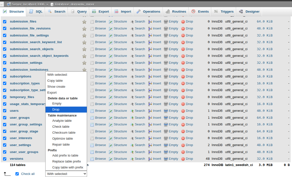 Upgrade Minor OJS 3.3.0.15 ke 3.3.0.22 Manual