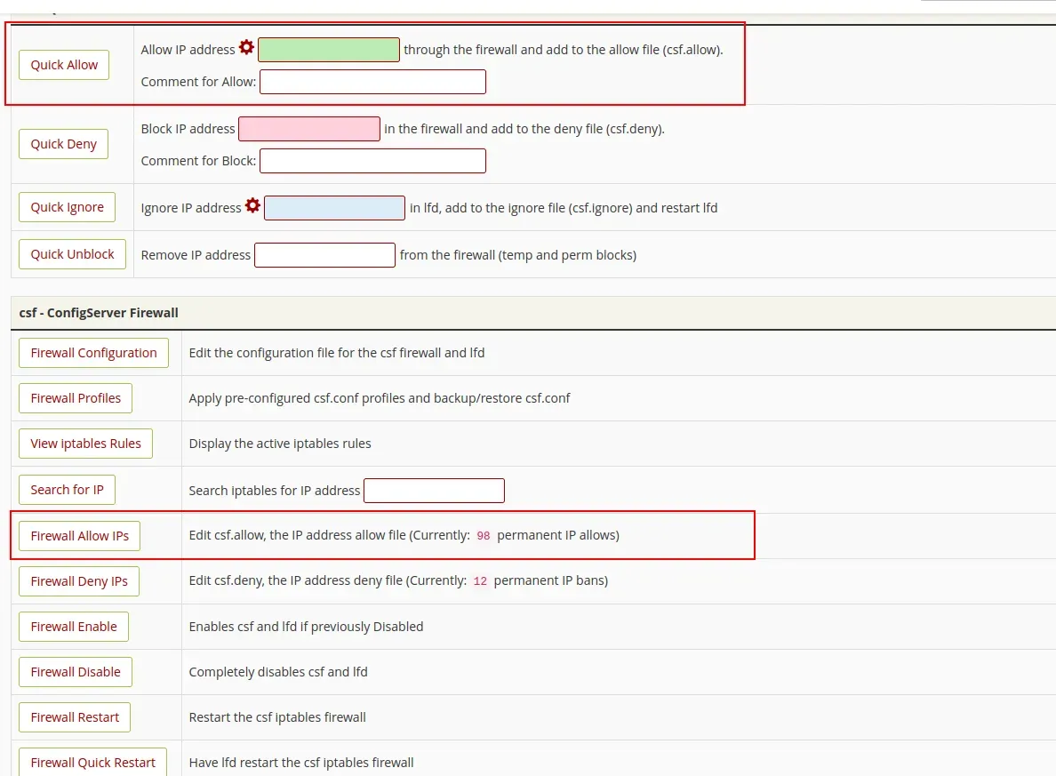 Cara Instalasi dan Konfigurasi CSF Firewall di Panel Webuzo