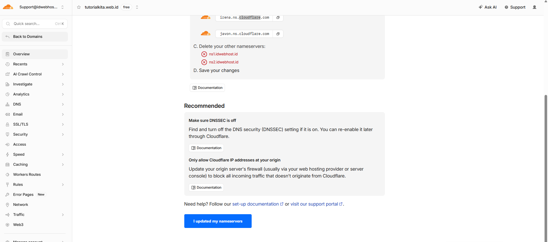 Cara Menambahkan Domain ke Cloudflare Pages