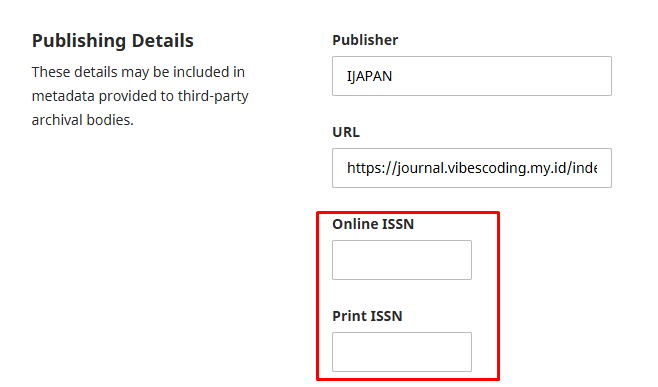 Cara Membuat Jurnal Baru dan Konfigurasi Awal di OJS 3.3