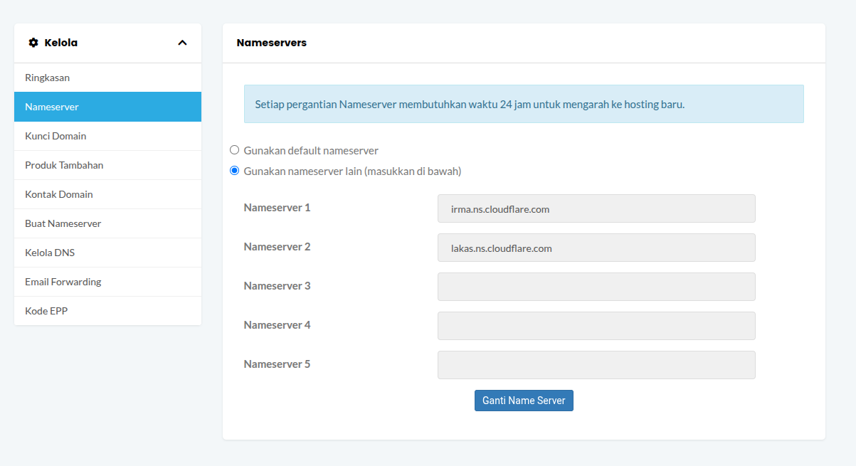 cara domain forwarding menggunakan Page Rules di Cloudflare
