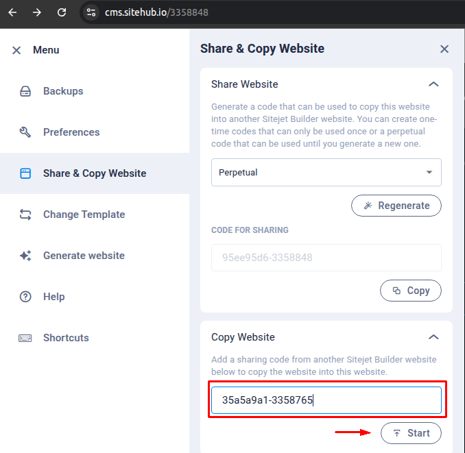 Cara Migrasi Sitejet ke Domain Baru Secara Mandiri,