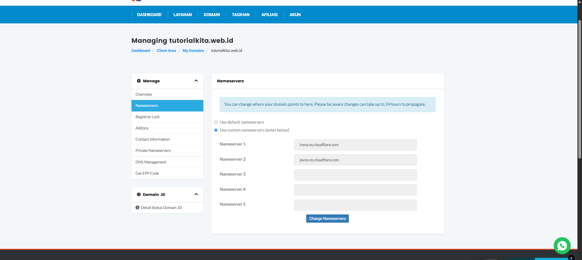 Cara Menambahkan Domain ke Cloudflare Pages