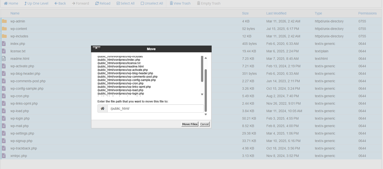 Cara Replace File Core Wordpress