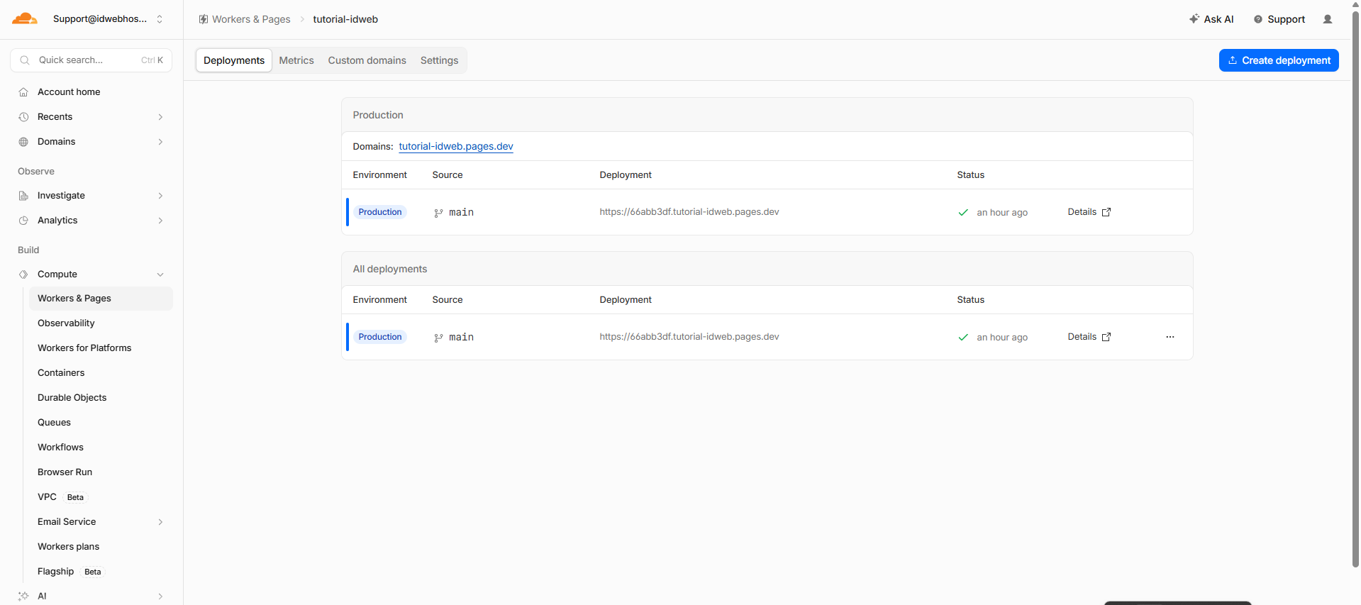 Cara Menambahkan Domain ke Cloudflare Pages
