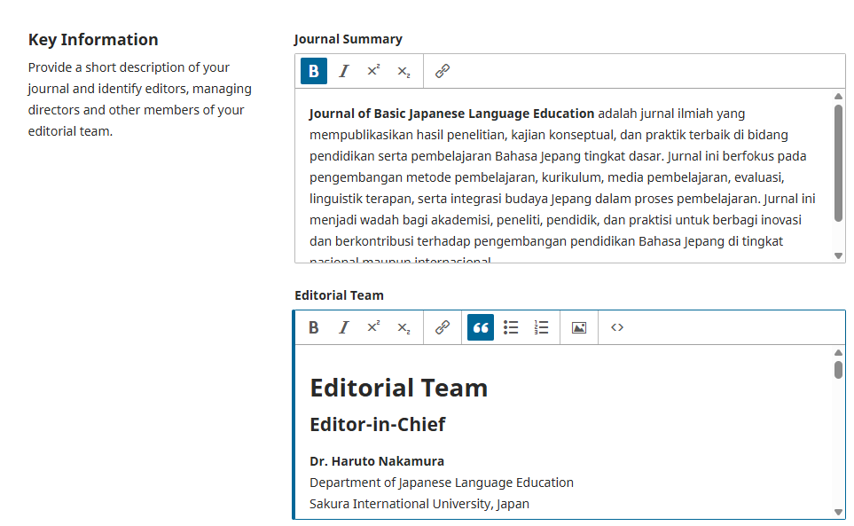 Cara Membuat Jurnal Baru dan Konfigurasi Awal di OJS 3.3
