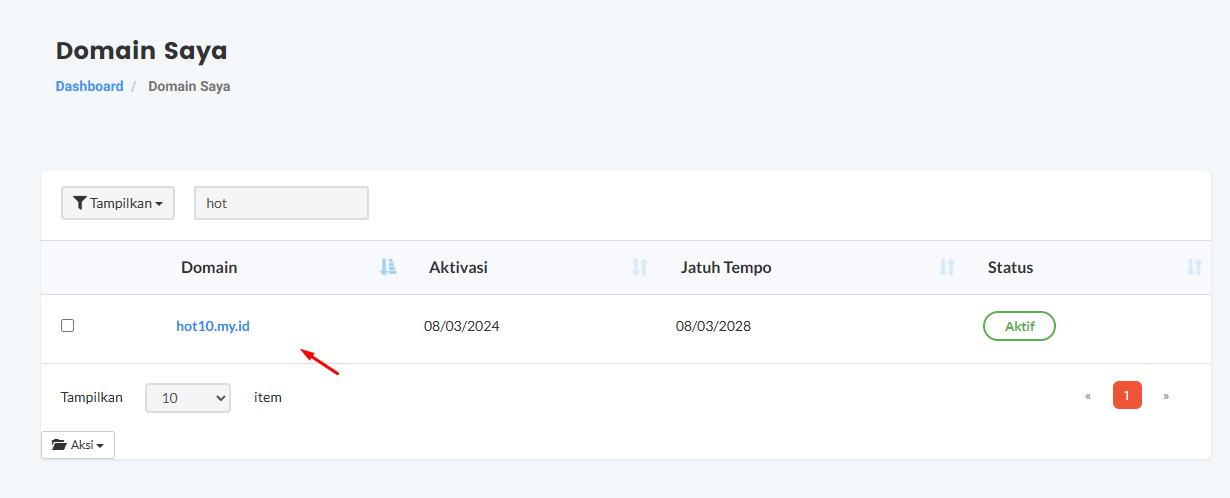 cara menambahkan parked dan addon domain di InfinityFree