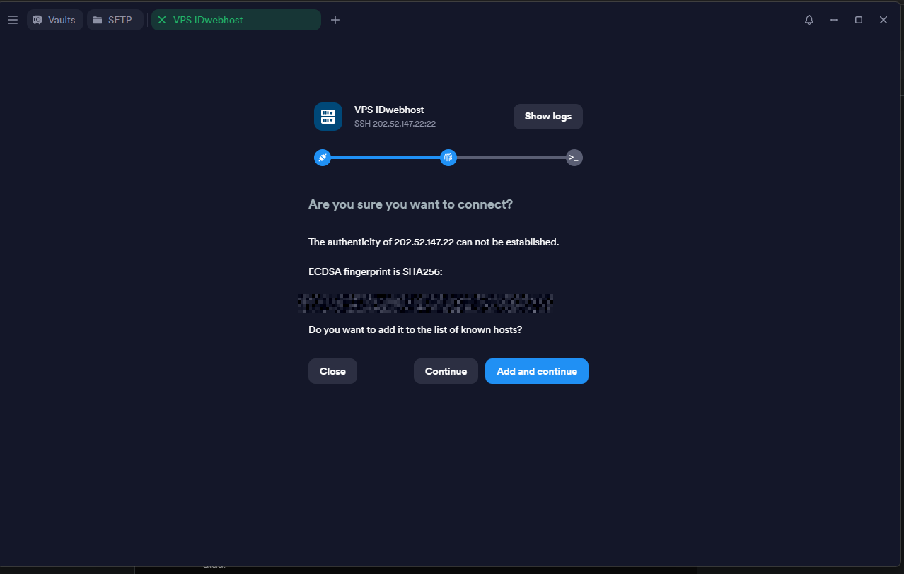 Cara Menggunakan Termius untuk Koneksi SSH ke Server