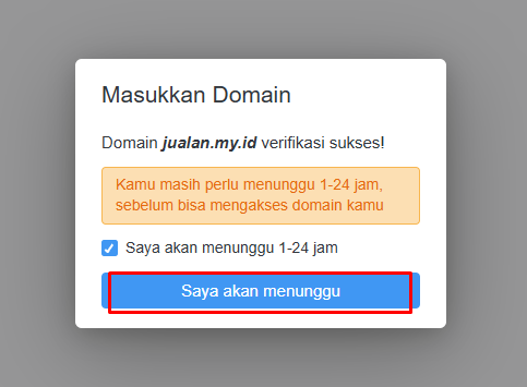 Cara Custom Domain di Berdu