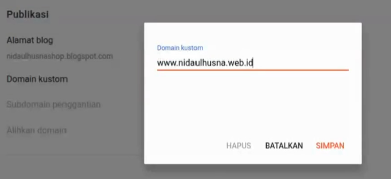 Cara Custom Domain Blogspot Pakai Cloudflare