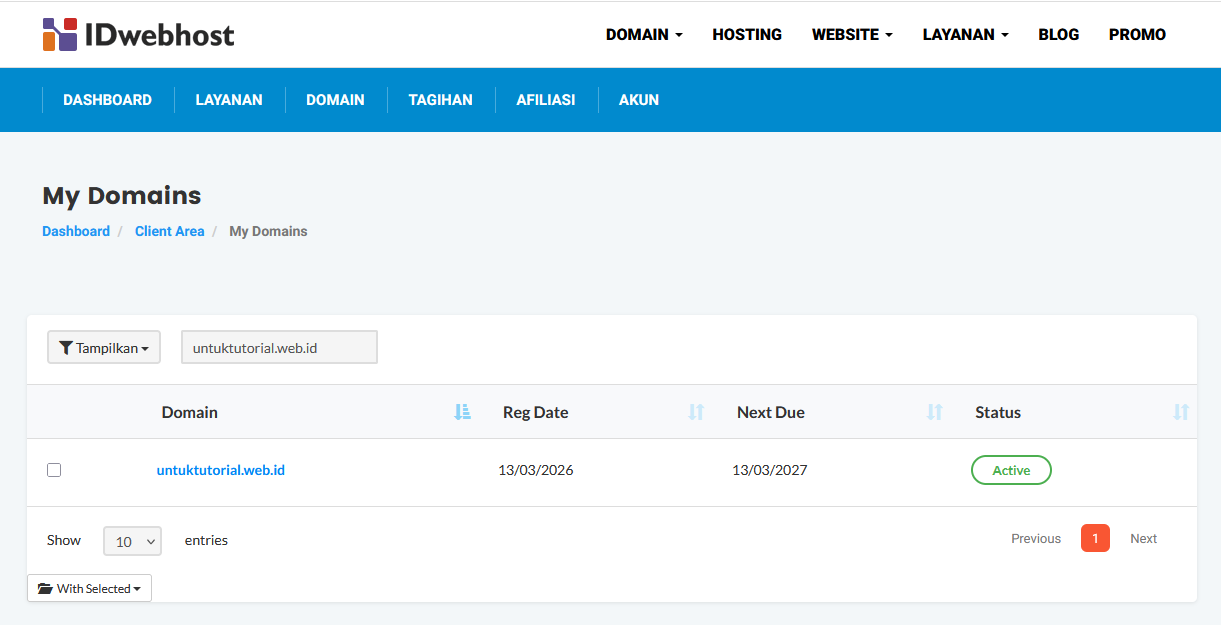 Cara Custom Domain di Weebly