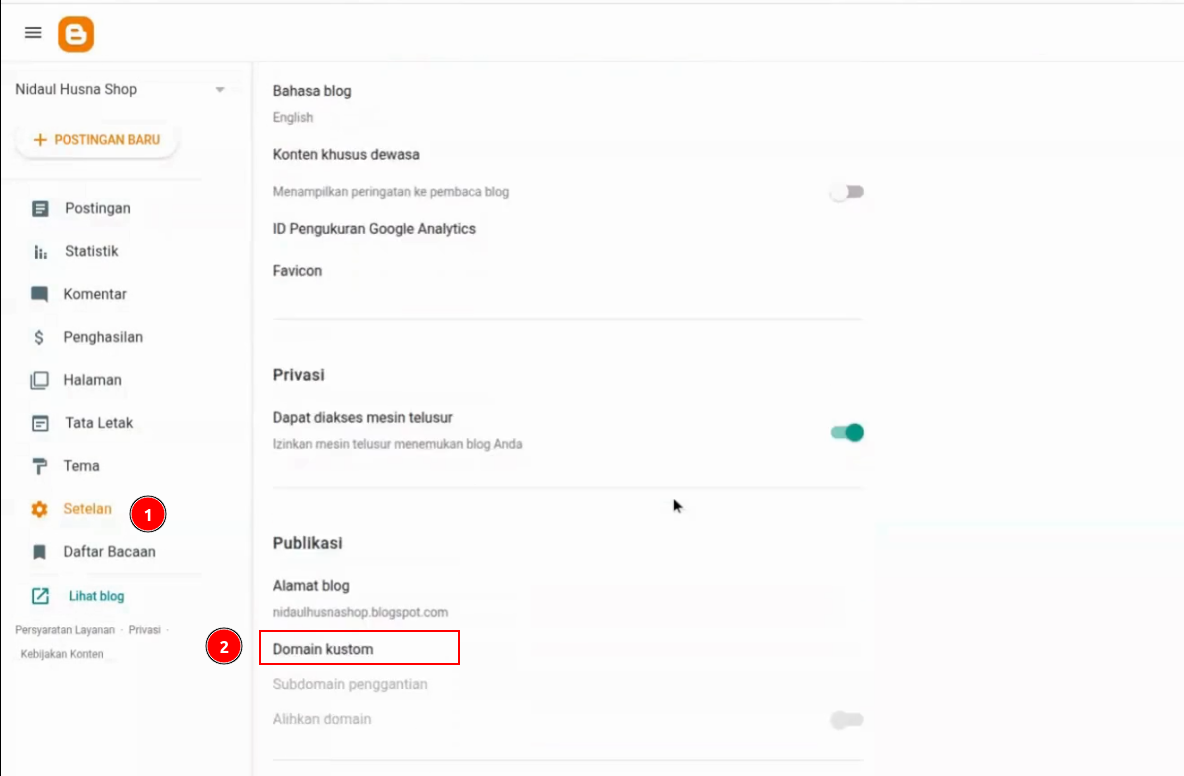 Cara Custom Domain Blogspot Pakai Cloudflare
