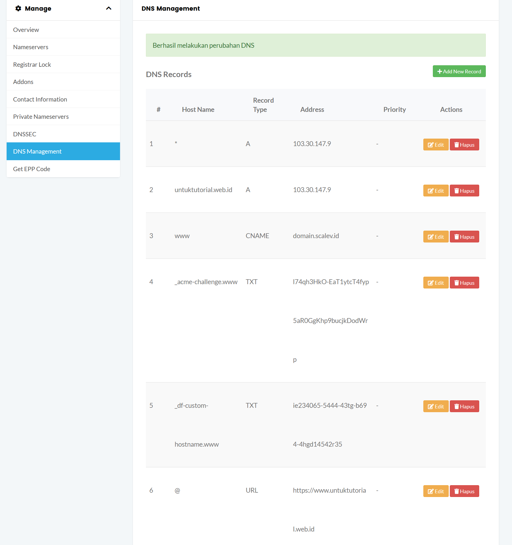 Cara Custom Domain di Scalev