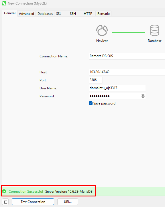 Cara Remote Database cPanel Pakai Navicat