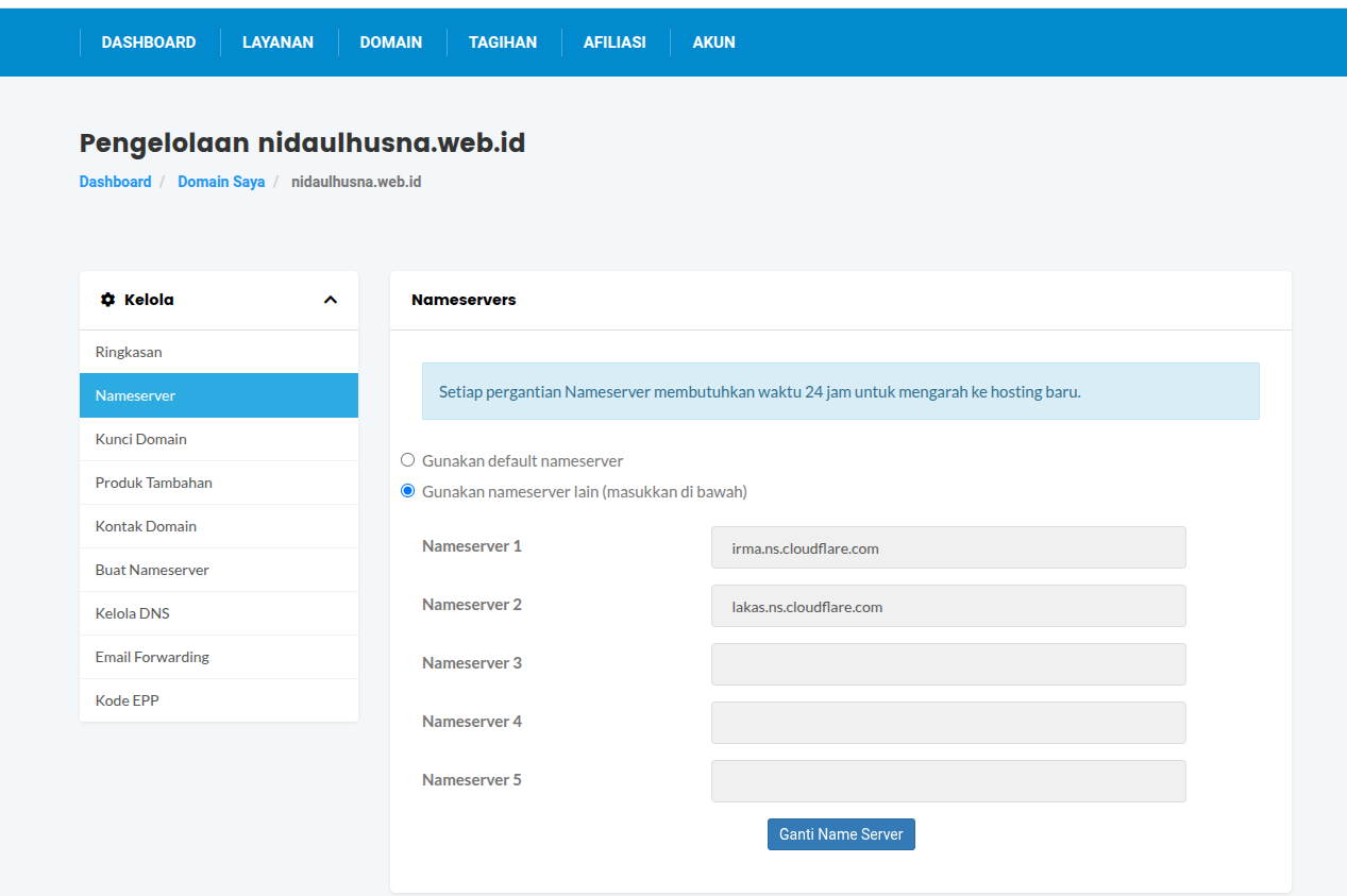 Cara Custom Domain Blogspot Pakai Cloudflare
