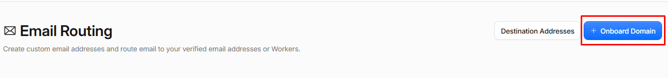 Cara Setting Email Forwarding via Cloudflare