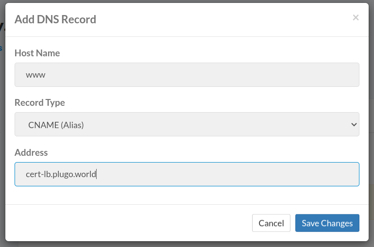 Cara custom domain Plugo di IDwebhost 