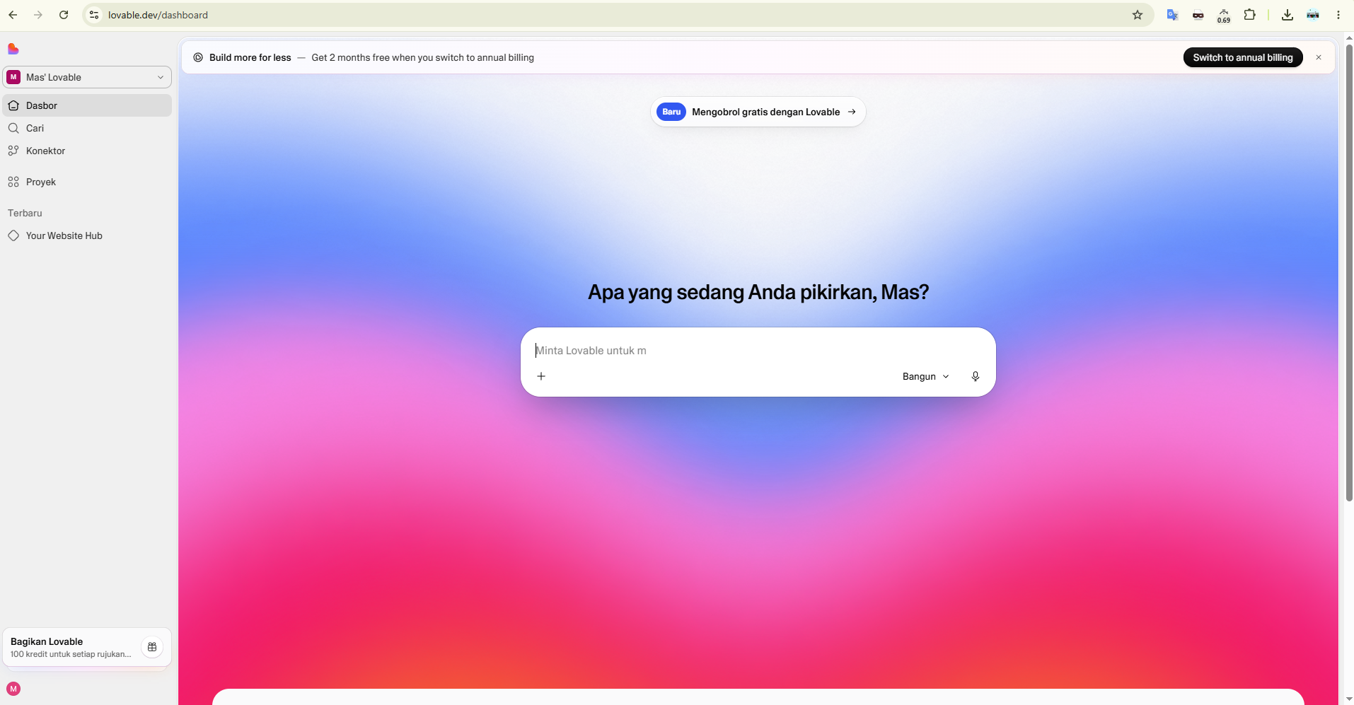 Custom Domain Lovable di IDwebhost