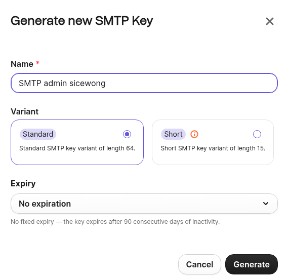 cara setting Gmail sebagai email client SMTP Brevo