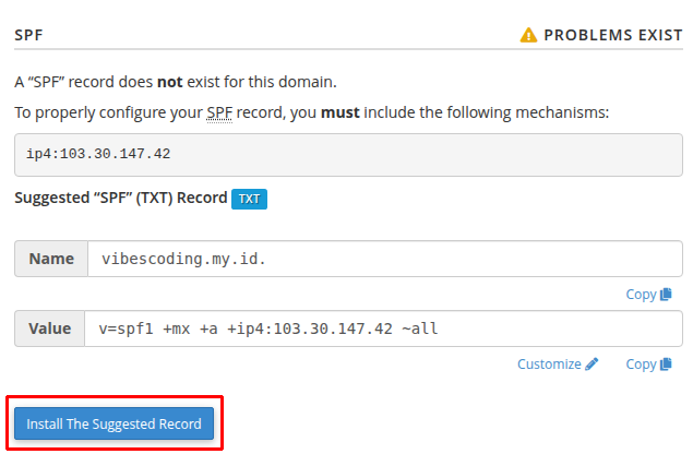Cara Atasi Email Ditolak Gmail: DKIM, SPF, DMARC di cPanel