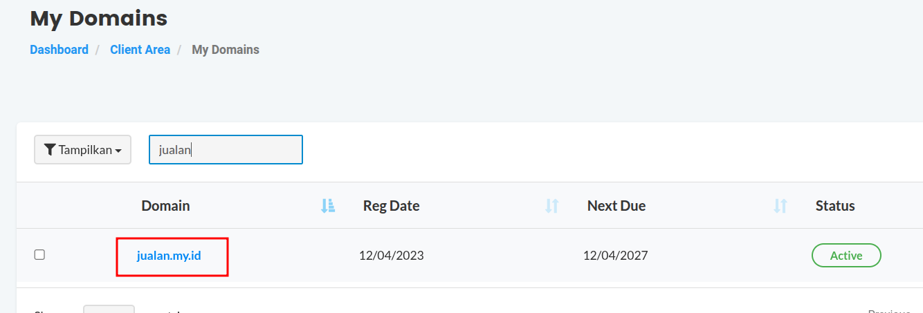 Cara custom domain Plugo di IDwebhost 