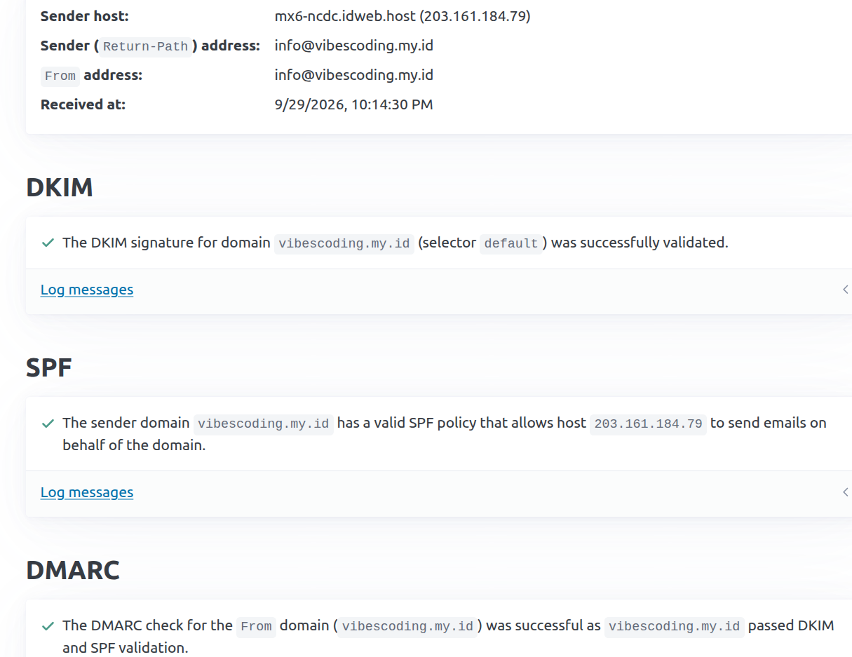 Cara Atasi Email Ditolak Gmail: DKIM, SPF, DMARC di cPanel