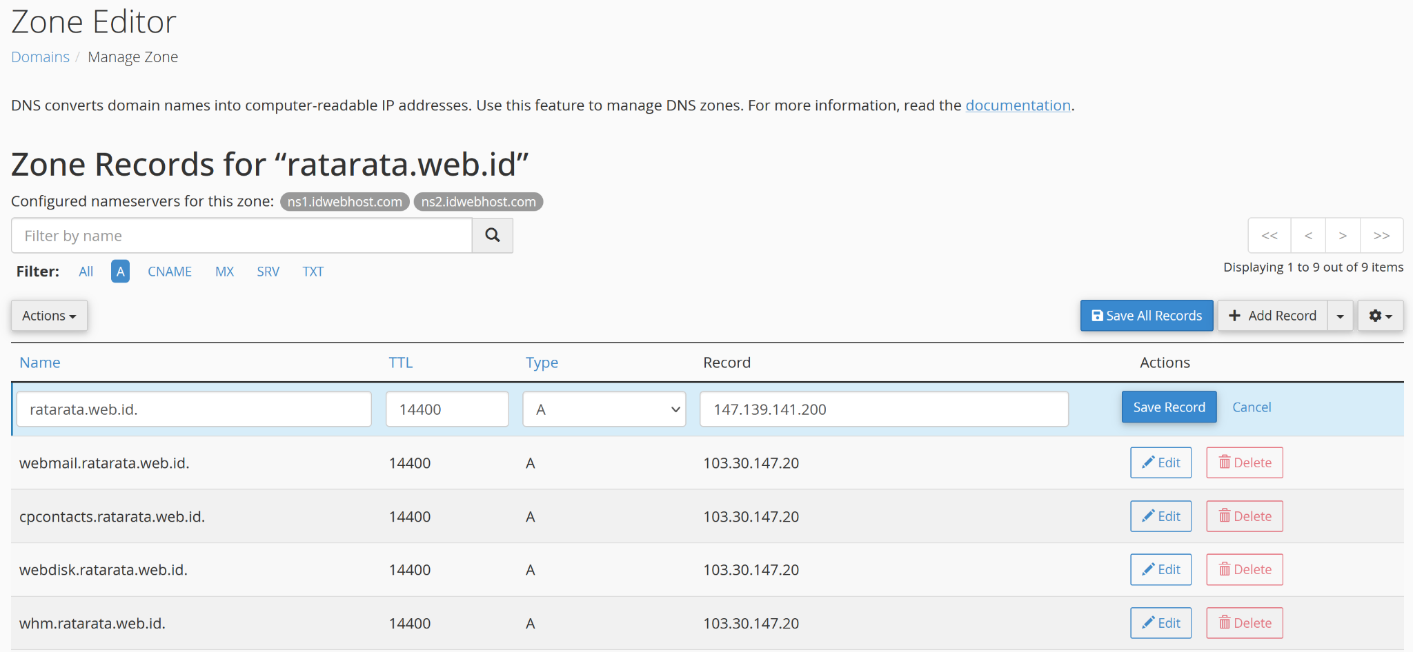 Cara Custom Domain di Desty Store