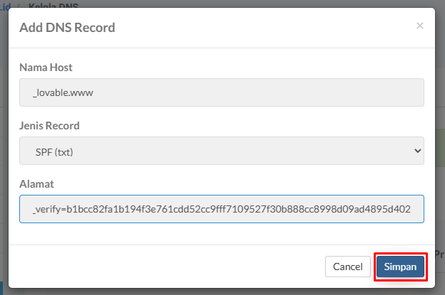 Custom Domain Lovable di IDwebhost